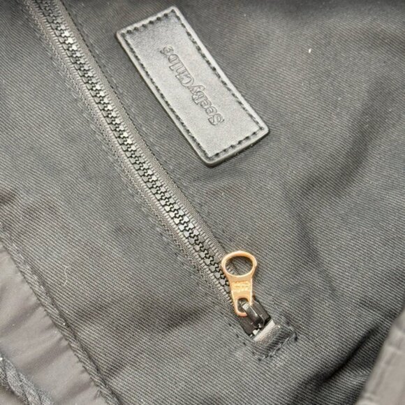 🆕 SEE BY CHLOE 🧿 NWOT Joy Rider Nylon Backpack, Minimal Grey - Picture 12 of 16